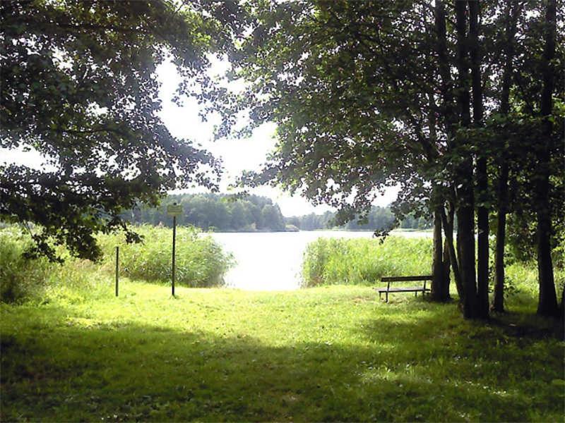Finnhaussiedlung Am Garder See Lohmen  Luaran gambar